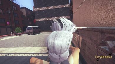 Furry Hentai - POV Wolf sucks cock and gets fucked