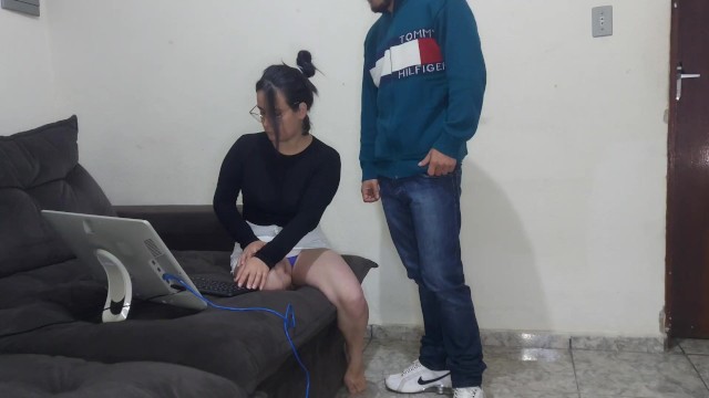 დაქორწინდი მარტო სახლში მინი ქვედაკაბით! იღებს ცბიერი ტექნიკოსი დიდი დიქით!