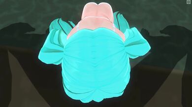 3D HENTAI POV Hatsune Miku sucks you off